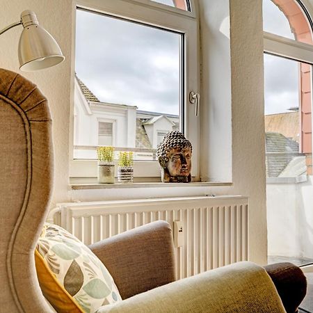 Mittendrin - Apartment Mit 2 Balkonen Sehr Zentral Flensburg Dış mekan fotoğraf